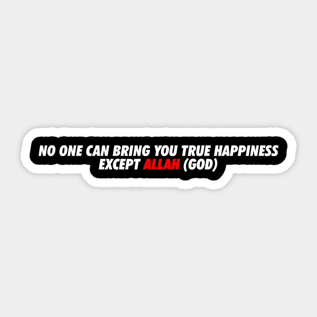 Islam Quotes Sticker by Hason3Clothing